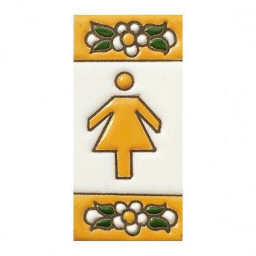 Letras y Números modelo "AMARILLAS" - 7,5cm. (3")