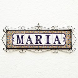 Letras y Números modelo "ARCO-ROSA" - 11cm. (2.1")