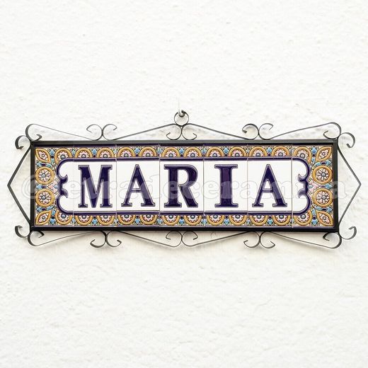 Letras y Números modelo "ARCO-ROSA" - 11cm. (2.1")