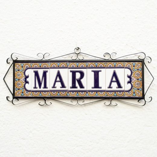 Letras y Números modelo "ARCO-ROSA" - 11cm. (2.1")