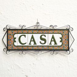 Letras y Números modelo "ARCO-ROSA-Verde" - 11cm. (2.1")