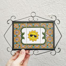 Letras y Números modelo "ARCO-ROSA-Verde" - 11cm. (2.1")