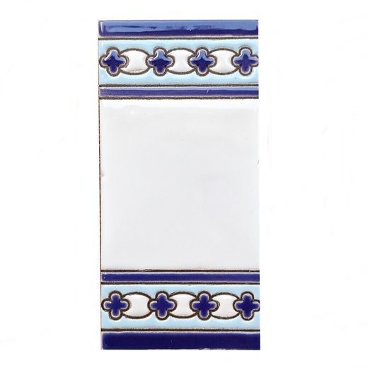 Letras y Números modelo "AZUL-BLANCO" - 11cm. (2.1")