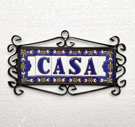 Letras y Números modelo "AZUL2" - 7,3cm. (3")