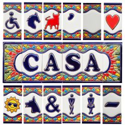 Letras y Números modelo "BARCELONA" - 7,5cm. (3")