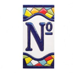 Letras y Números modelo "BARCELONA-M" - 11cm. (2.1")