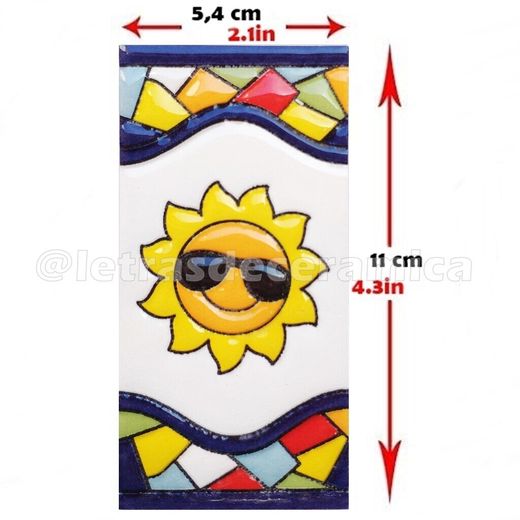Letras y Números modelo "BARCELONA-M" - 11cm. (2.1")