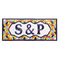 Letras y Números modelo "BARCELONA-M" - 11cm. (2.1")