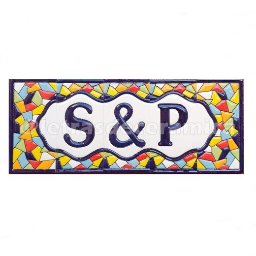 Letras y Números modelo "BARCELONA-M" - 11cm. (2.1")