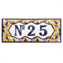 Letras y Números modelo "BARCELONA-M" - 11cm. (2.1")