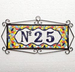 Letras y Números modelo "BARCELONA-M" - 11cm. (2.1")