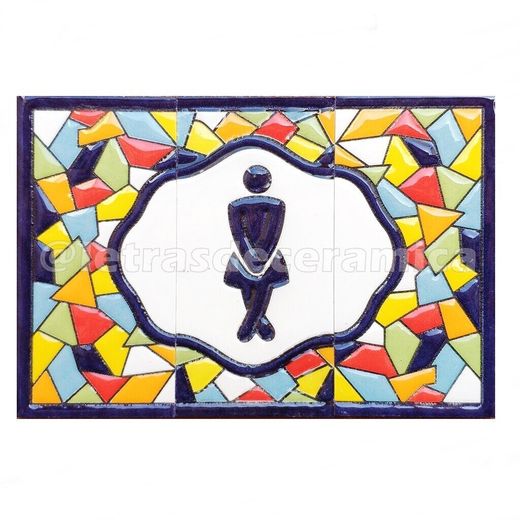 Letras y Números modelo "BARCELONA-M" - 11cm. (2.1")