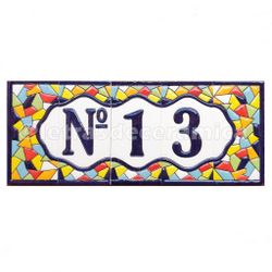 Letras y Números modelo "BARCELONA-M" - 11cm. (2.1")