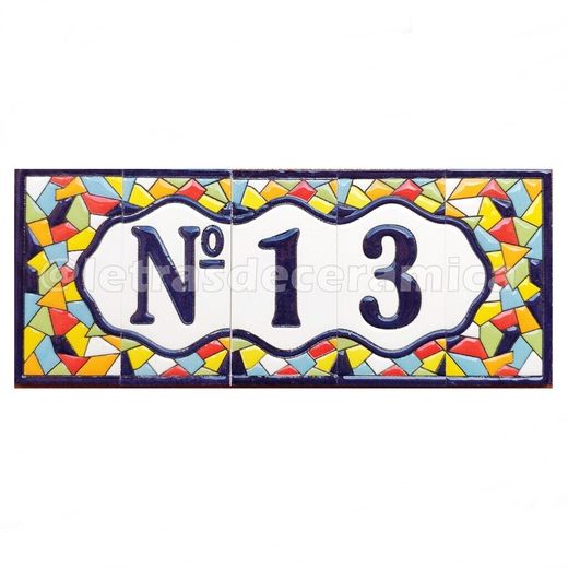 Letras y Números modelo "BARCELONA-M" - 11cm. (2.1")