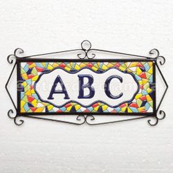 Letras y Números modelo "BARCELONA-M" - 11cm. (2.1")