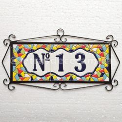 Letras y Números modelo "BARCELONA-M" - 11cm. (2.1")
