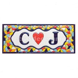 Letras y Números modelo "BARCELONA-M" - 11cm. (2.1")