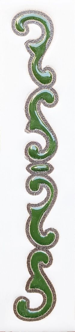 Letras y Números modelo "BOSQUE-VERDE" - 11cm. (2.1")