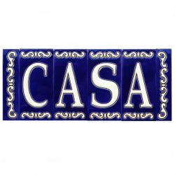 Letras y Números modelo "CIELO-AZUL" - 11cm. (2.1")