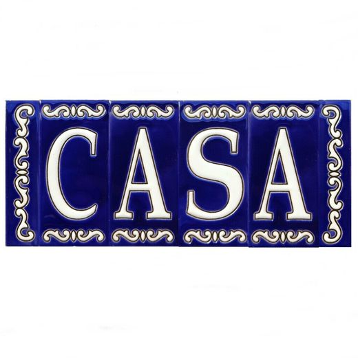 Letras y Números modelo "CIELO-AZUL" - 11cm. (2.1")