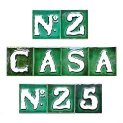 Letras y Números modelo "CLÁSICA" - 7,5cm. (3")