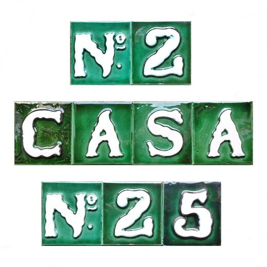 Letras y Números modelo "CLÁSICA" - 7,5cm. (3")