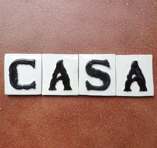 Letras y Números modelo "CLÁSICA-Negra" - 7,5cm. (3")
