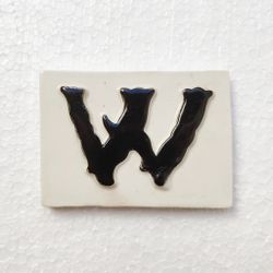 Letras y Números modelo "CLÁSICA-Negra" - 7,5cm. (3")