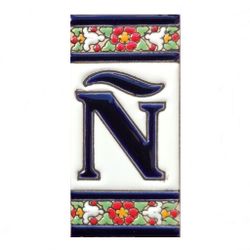 Letras y Números modelo "COLOR-M1" - 11cm. (2.1")