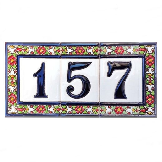 Letras y Números modelo "COLOR-M1" - 11cm. (2.1")