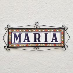 Letras y Números modelo "COLOR-M1" - 11cm. (2.1")