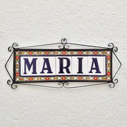 Letras y Números modelo "COLOR-M1" - 11cm. (2.1")