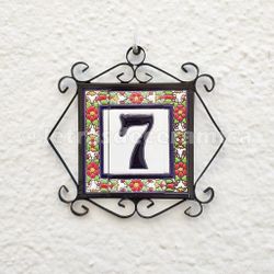 Letras y Números modelo "COLOR-M1" - 11cm. (2.1")