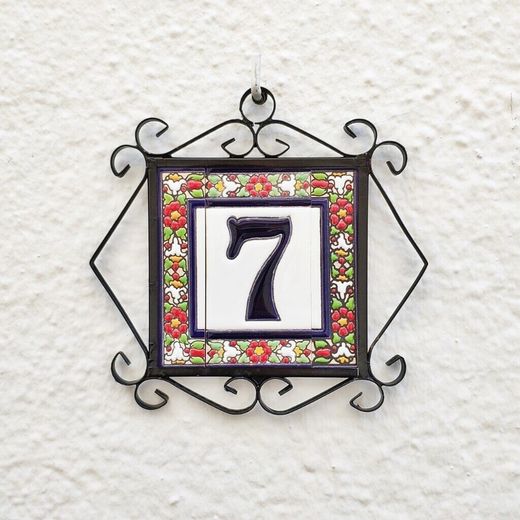 Letras y Números modelo "COLOR-M1" - 11cm. (2.1")
