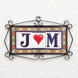 Letras y Números modelo "COLOR-M1" - 11cm. (2.1")