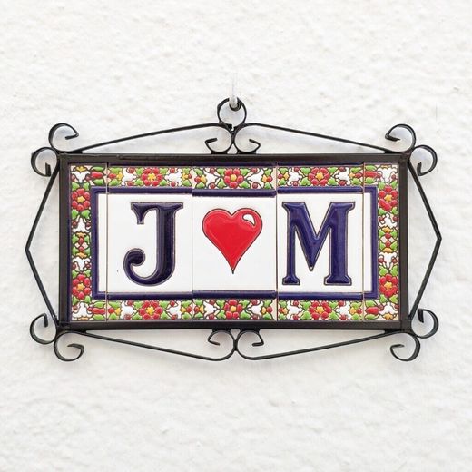 Letras y Números modelo "COLOR-M1" - 11cm. (2.1")