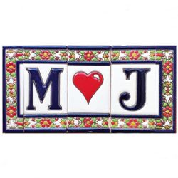 Letras y Números modelo "COLOR-M1" - 11cm. (2.1")