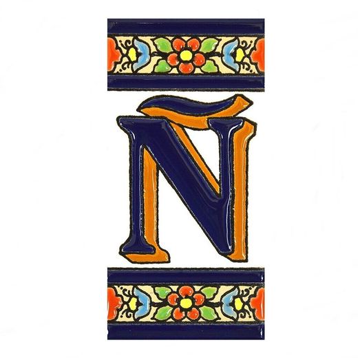 Letras y Números modelo "COLOR-M2" - 11cm. (2.1")