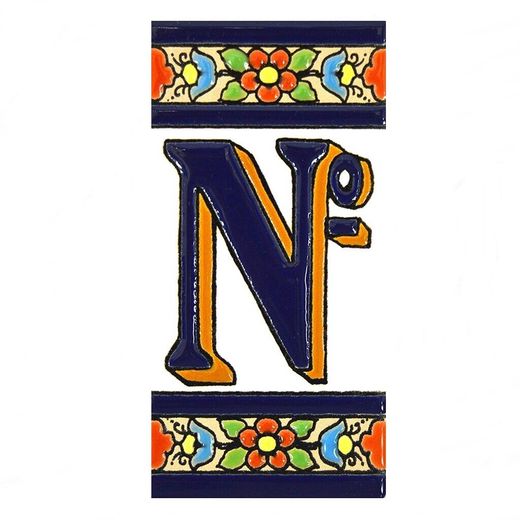 Letras y Números modelo "COLOR-M2" - 11cm. (2.1")