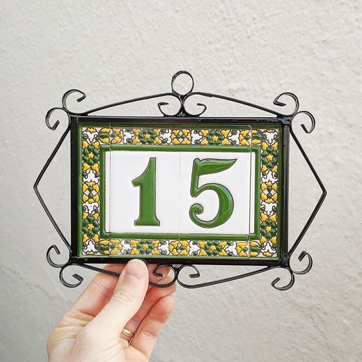 Letras y Números modelo "COLOR-V" - 11cm. (2.1")