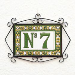Letras y Números modelo "COLOR-V" - 11cm. (2.1")