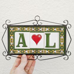 Letras y Números modelo "COLOR-V" - 11cm. (2.1")