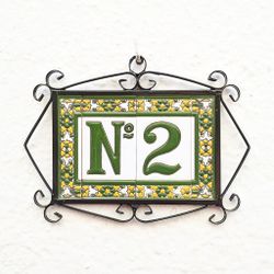 Letras y Números modelo "COLOR-V" - 11cm. (2.1")