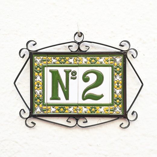 Letras y Números modelo "COLOR-V" - 11cm. (2.1")