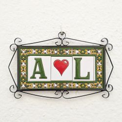 Letras y Números modelo "COLOR-V" - 11cm. (2.1")