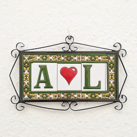 Letras y Números modelo "COLOR-V" - 11cm. (2.1")