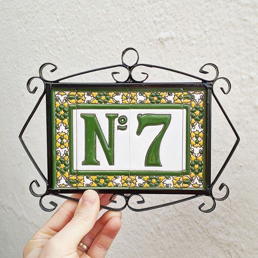 Letras y Números modelo "COLOR-V" - 11cm. (2.1")