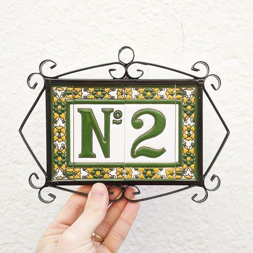 Letras y Números modelo "COLOR-V" - 11cm. (2.1")