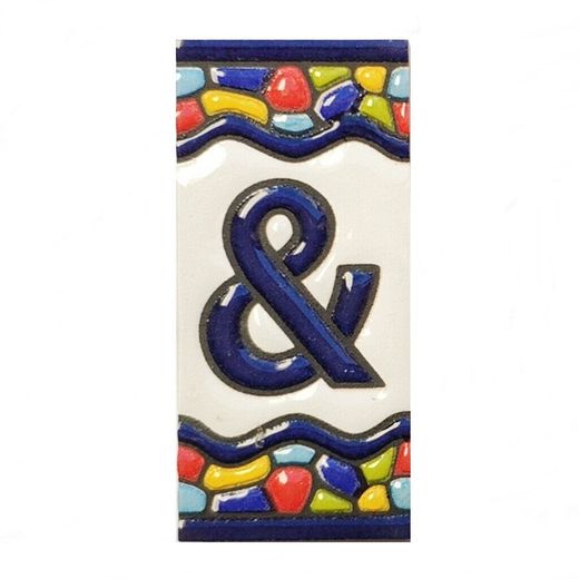 Letras y Números modelo "COLORES" - 7,5cm. (3")