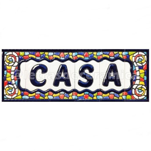 Letras y Números modelo "COLORES" - 7,5cm. (3")